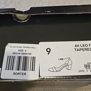 Torrid Black Mid Tapered Heels